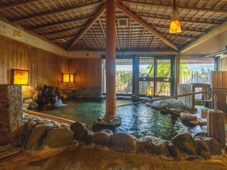 大浴場「岩風呂」